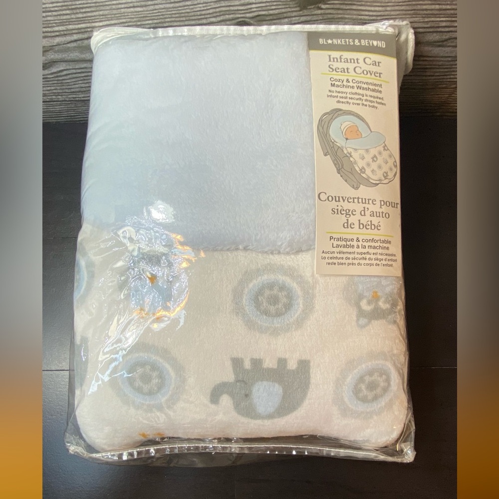 Infant Car Seat Cover by Blankets and Beyond